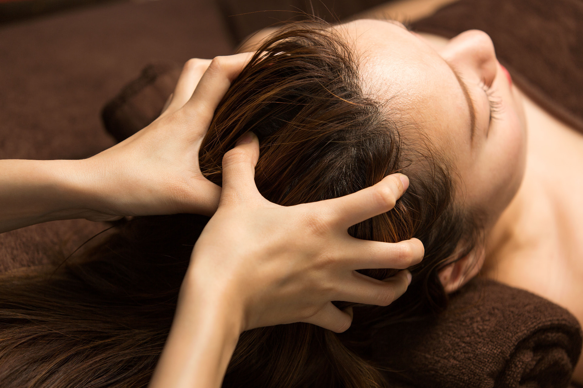Head Massage at The Hair Master Unisex Salon